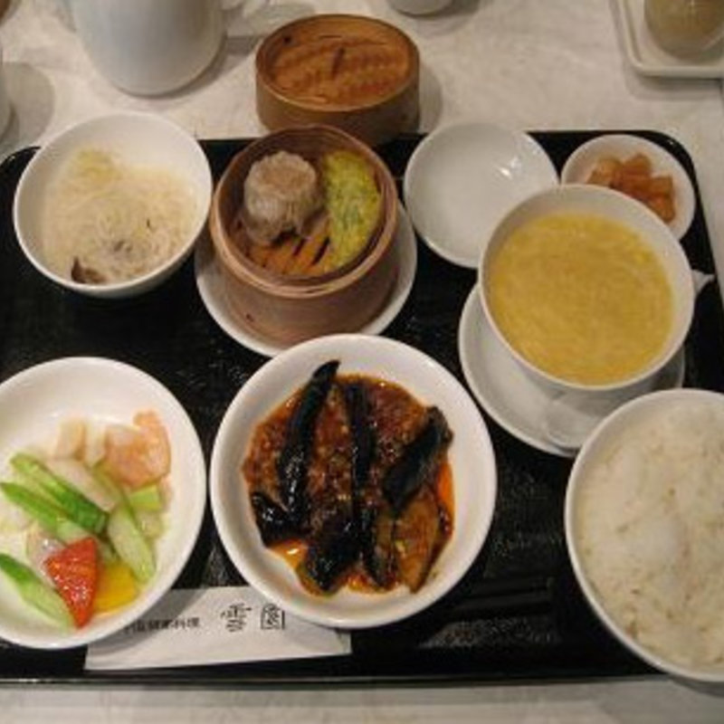 麻婆茄子ランチセット(雪園 川崎店)