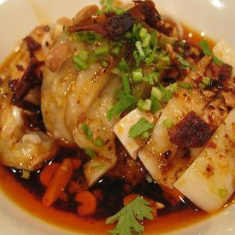 四川名物　よだれ鶏(中国旬菜 茶馬燕)