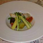 海老と彩り野菜の温製サラダ仕立て(ナチュラル ダイエット レストラン NODO)