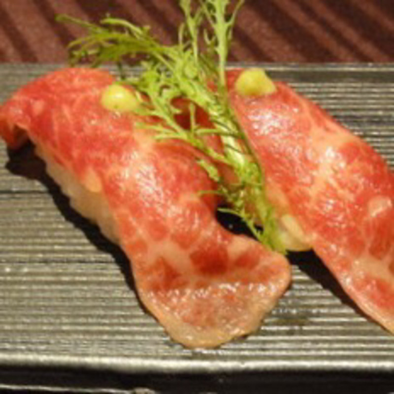 常陸牛にぎり(Seasonal Dining RIB)