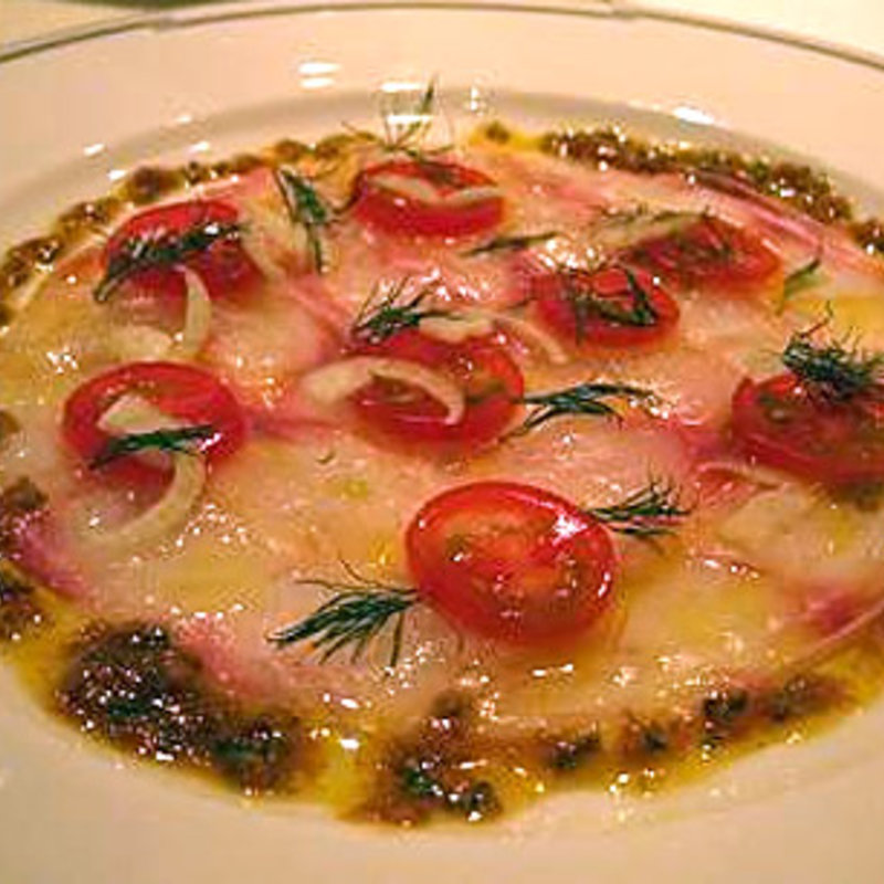 石垣鯛のカルパッチョ(セラフィーノ （Serafino）)