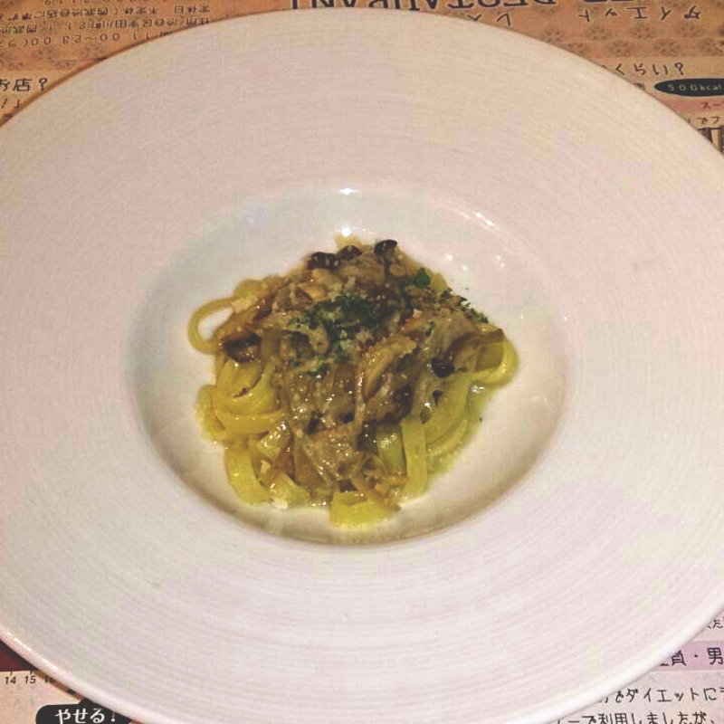 ボルチーニと色々キノコのダイエットパスタ(ナチュラル ダイエット レストラン NODO)