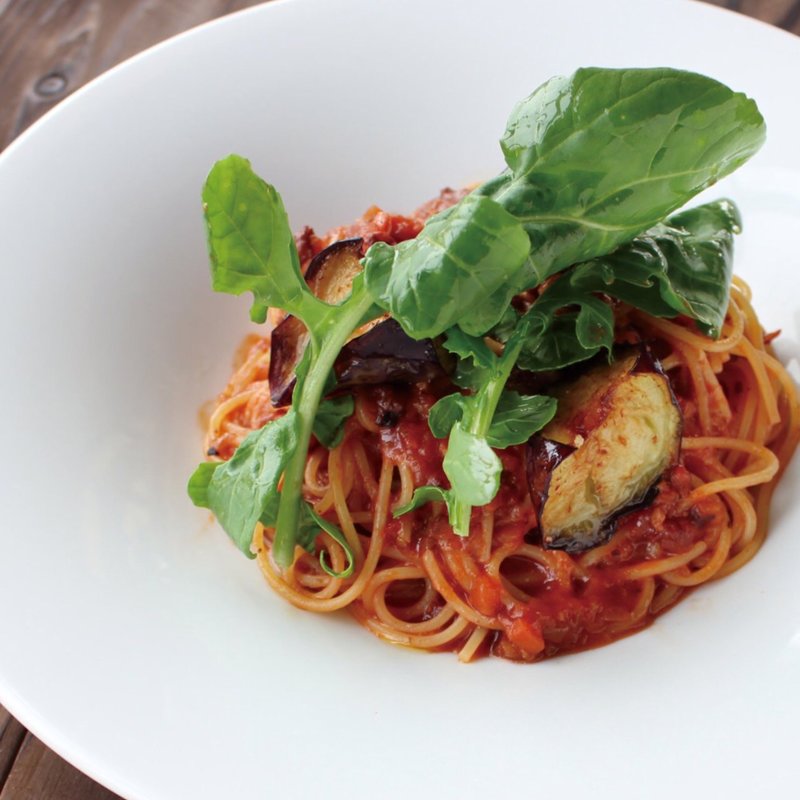 淡路だこと茄子のボロネーゼパスタ(TOOTH TOOTHParadise Kitchen （トゥーストゥース　パラダイスキッチン）)