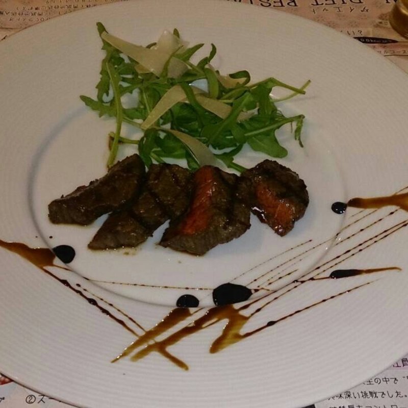 黒毛和牛モモ肉のグリル(ナチュラル ダイエット レストラン NODO)