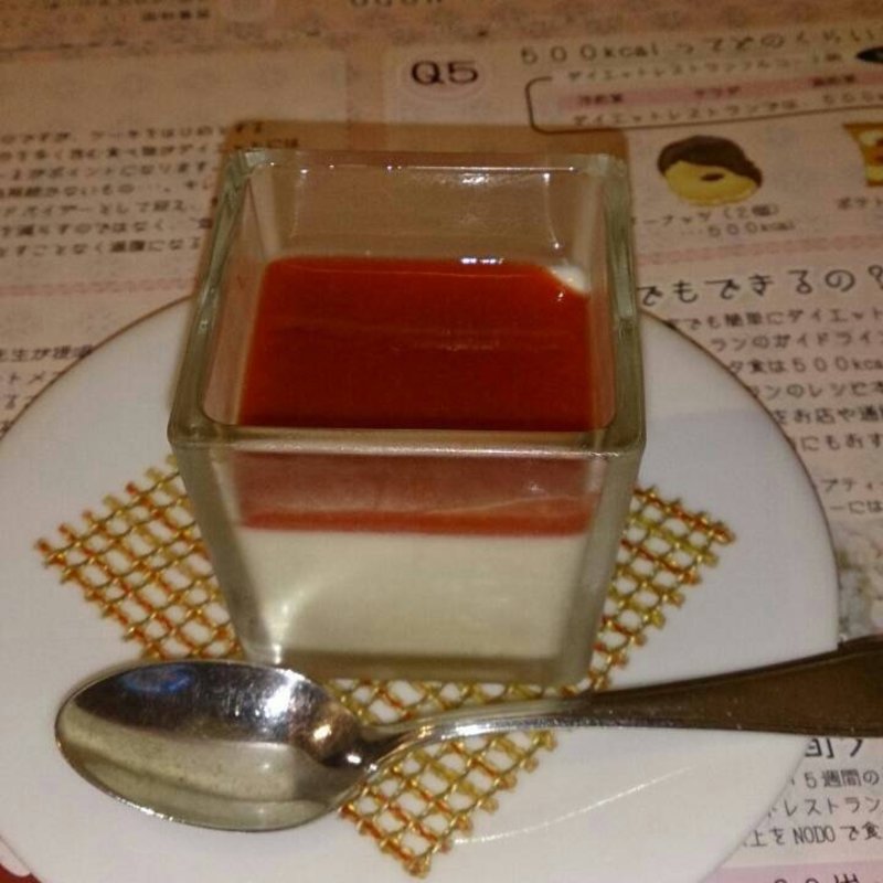 デザート・ババロア(ナチュラル ダイエット レストラン NODO)