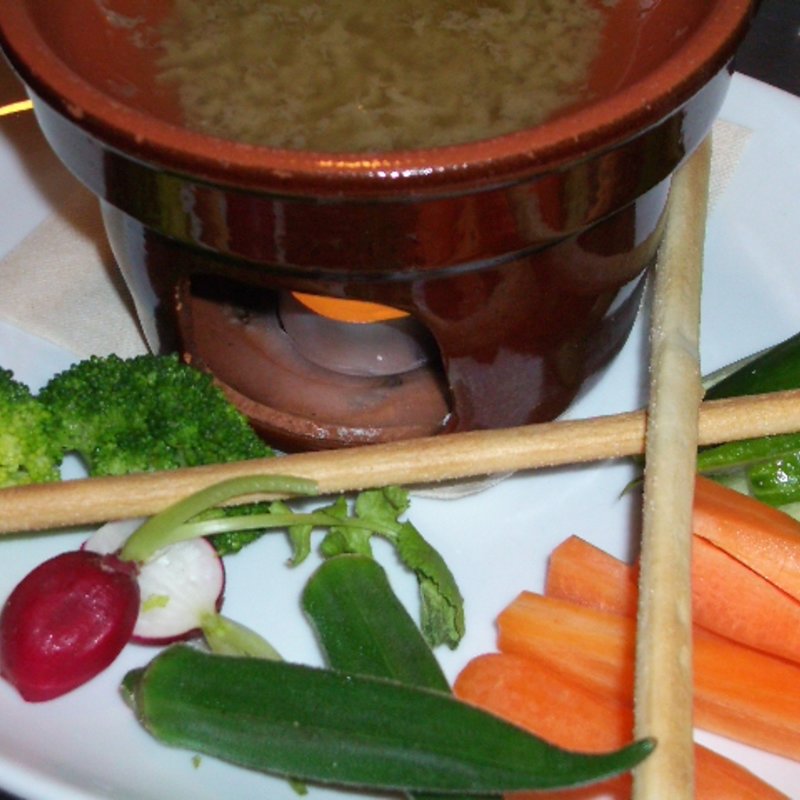 新鮮野菜のバーニャカウダ(フード&バー カーニャ )