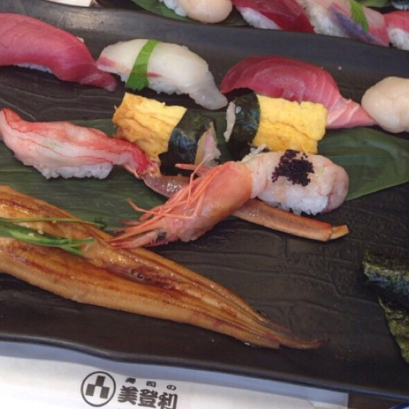 板さんおまかせにぎり(梅丘 寿司の美登利 渋谷店)