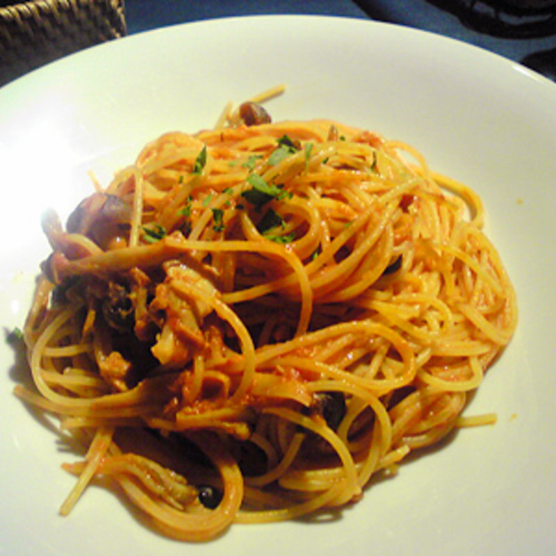 ツナとキノコのボスカイオーラ(ビソーニョ)