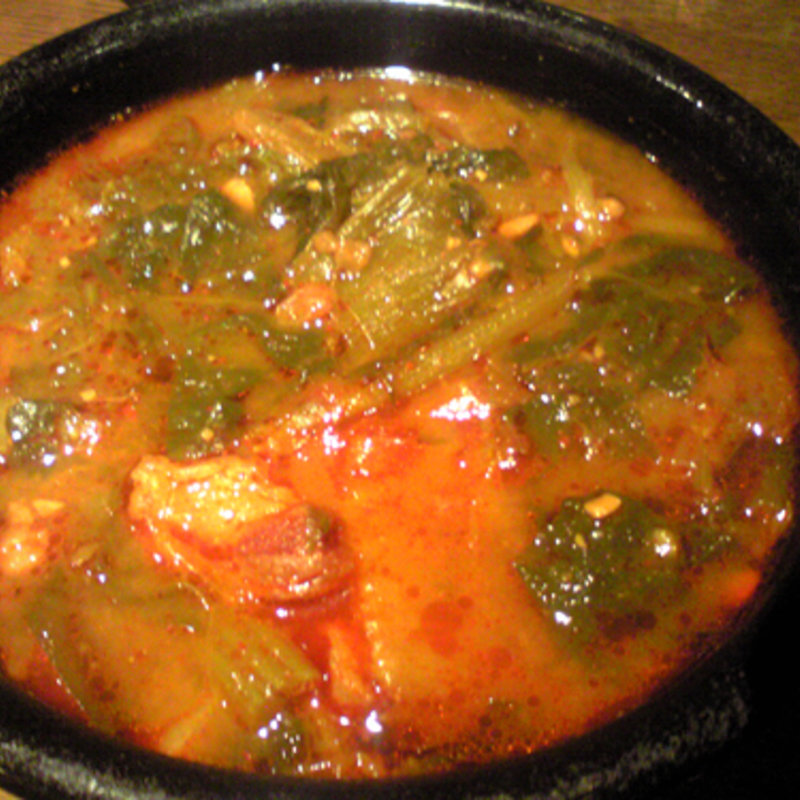 本日の日替わり　ウゴジ(韓国料理ワンス)