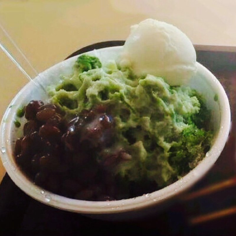 抹茶金時クリーム(白酒屋 茂三郎 （シロザケヤ　モサブロウ）)