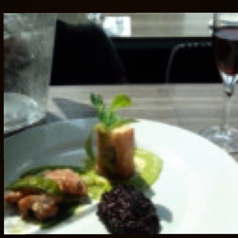 サーモンと古代米のリゾット ( ランチコース魚メイン)(天空LOUNGE TOP of TREE 東京スカイツリータウン・ソラマチ店)