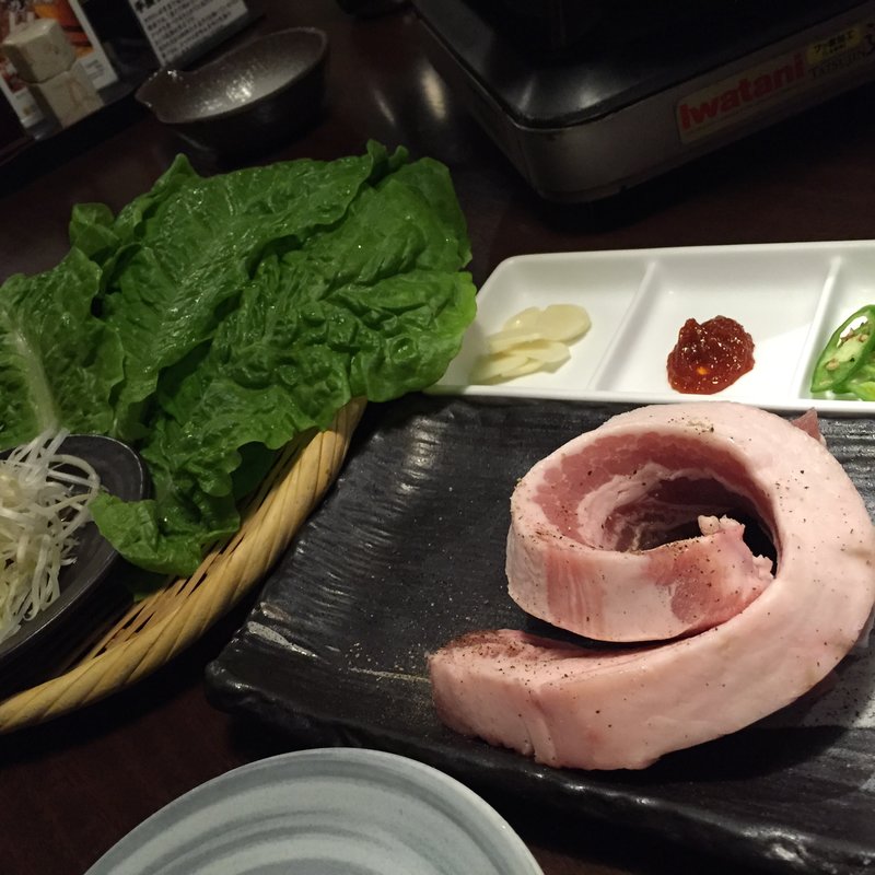 超厚切りサムギョプサル(まだん心斎橋店)