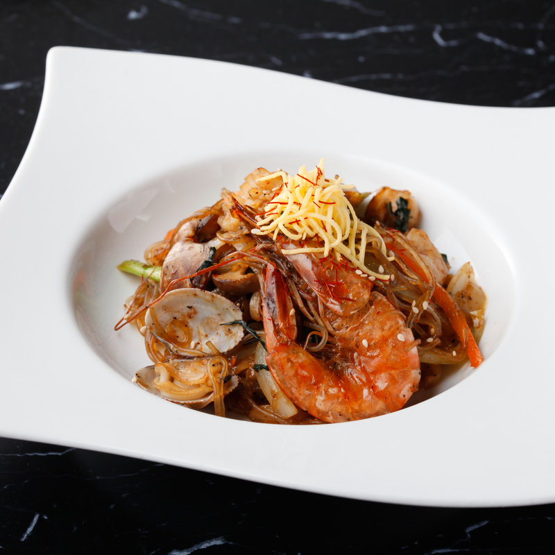 車海老の醤油着け(韓国料理 宮)