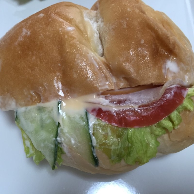 ハイジの白パンサンド(ベーカリーカフェリオ 羽衣店)