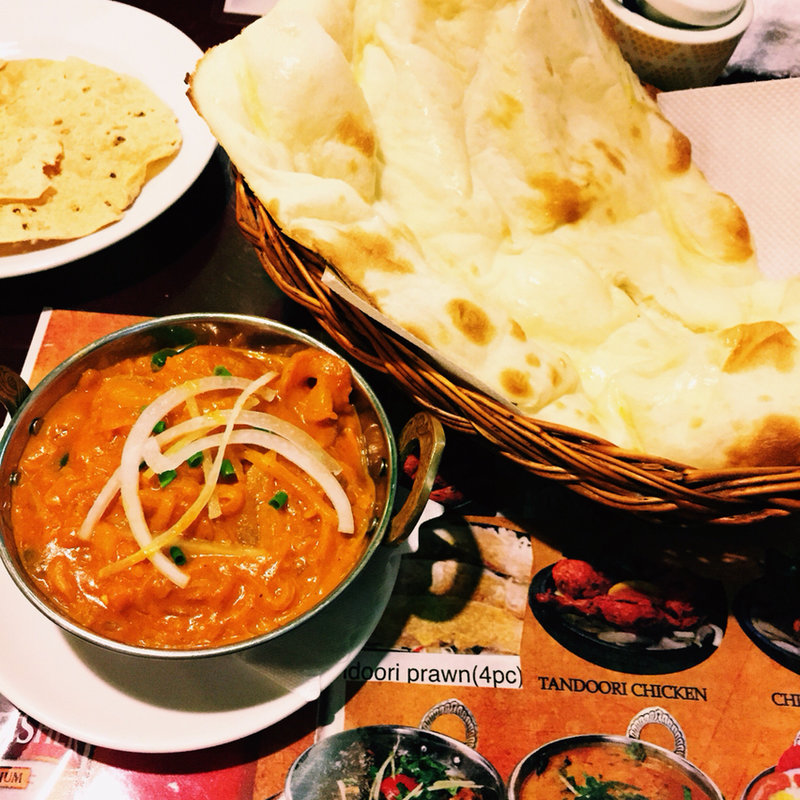 海老と野菜のカレー(サンティ)