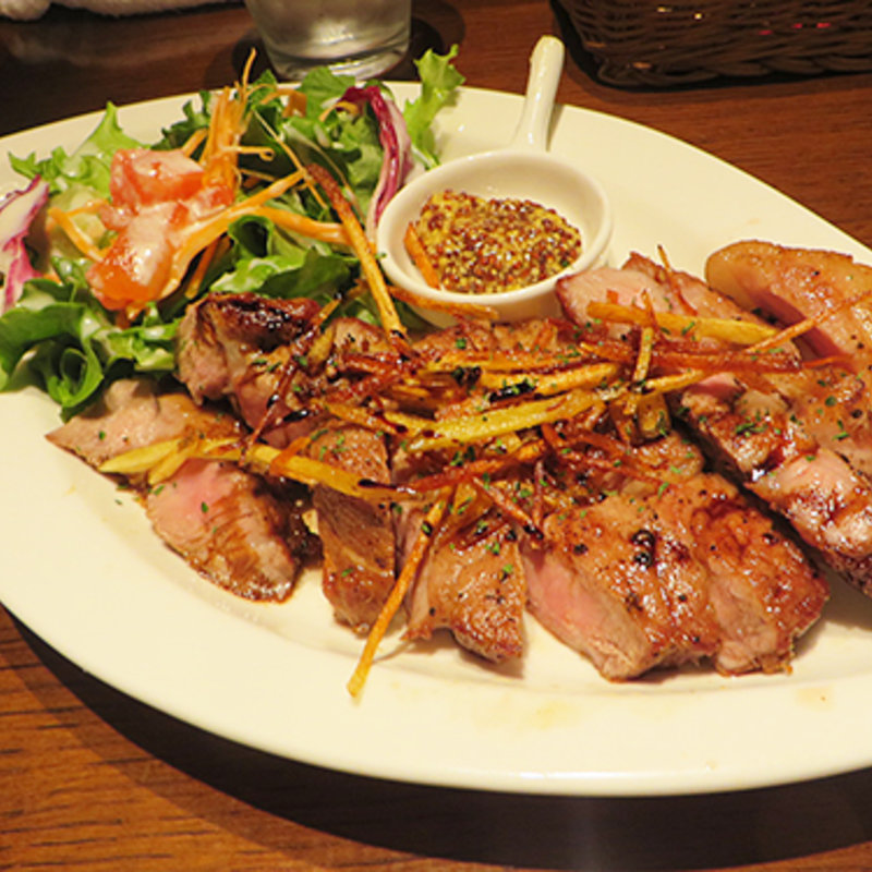 豚肩ロースのグリルランチ(グランケーブ)