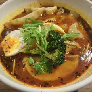 特選チキンカリー トマトスープ(札幌ドミニカ 銀座店)