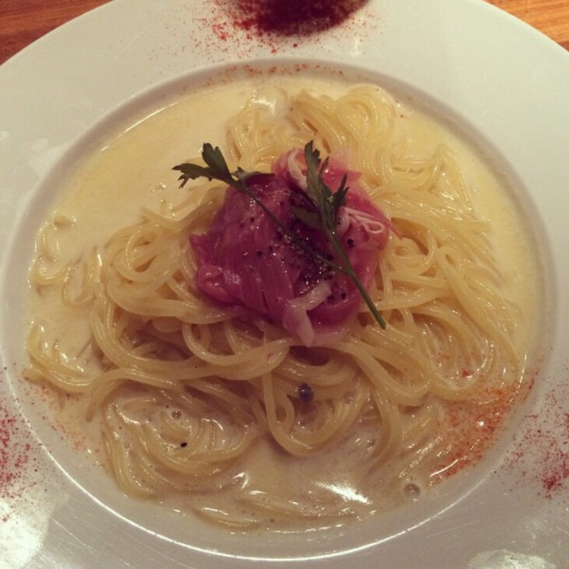生ハムとゴルゴンゾーラのパスタ(アンディカフェ （Andy Cafe）)