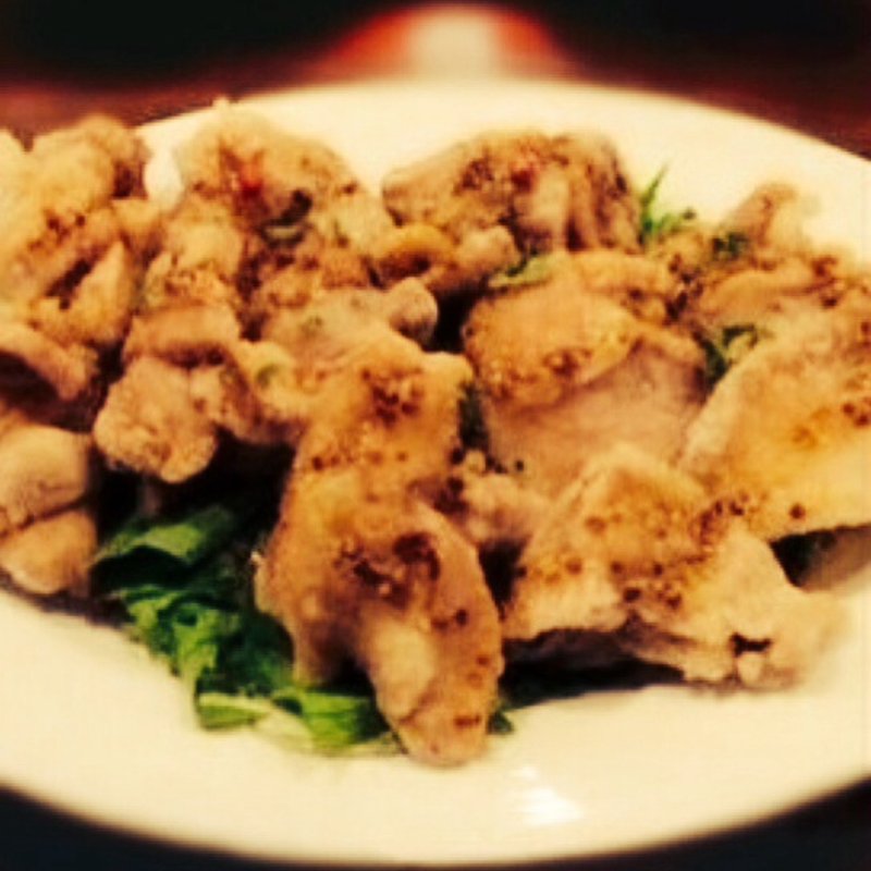 若鶏のカラアゲ ハニーマスタードソース(HINATA 白子駅前本店 （ヒナタ）)