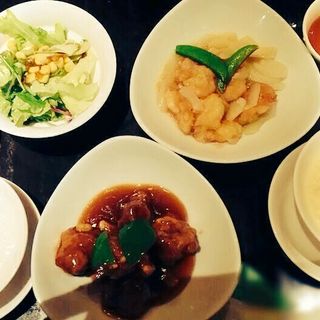 酢豚ランチ(廣東料理民生 ヒルトンプラザ ウエスト店)