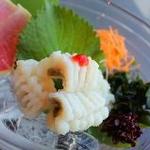鱧の湯霜造り