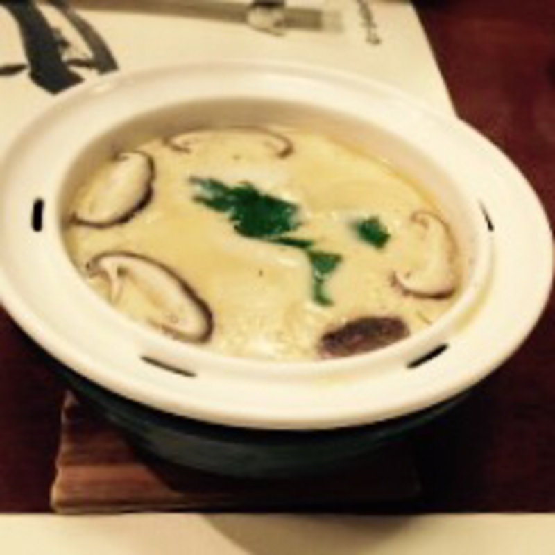椎茸の茶碗蒸し(ぬりや)
