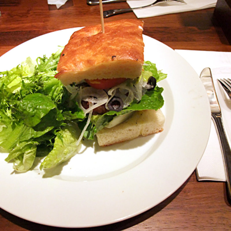 ハンバーガー　イタリアーノ(サルシッチャ・ウノ)