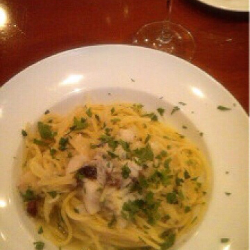 スズキのペペロンチーノ(カリーナ カリーナ)