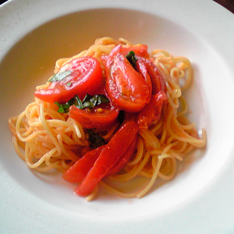 トマトの冷製パスタランチ(ラ　エネルジア)
