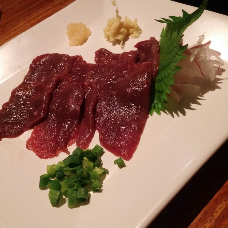 馬刺し(横浜ハイボール倶楽部)