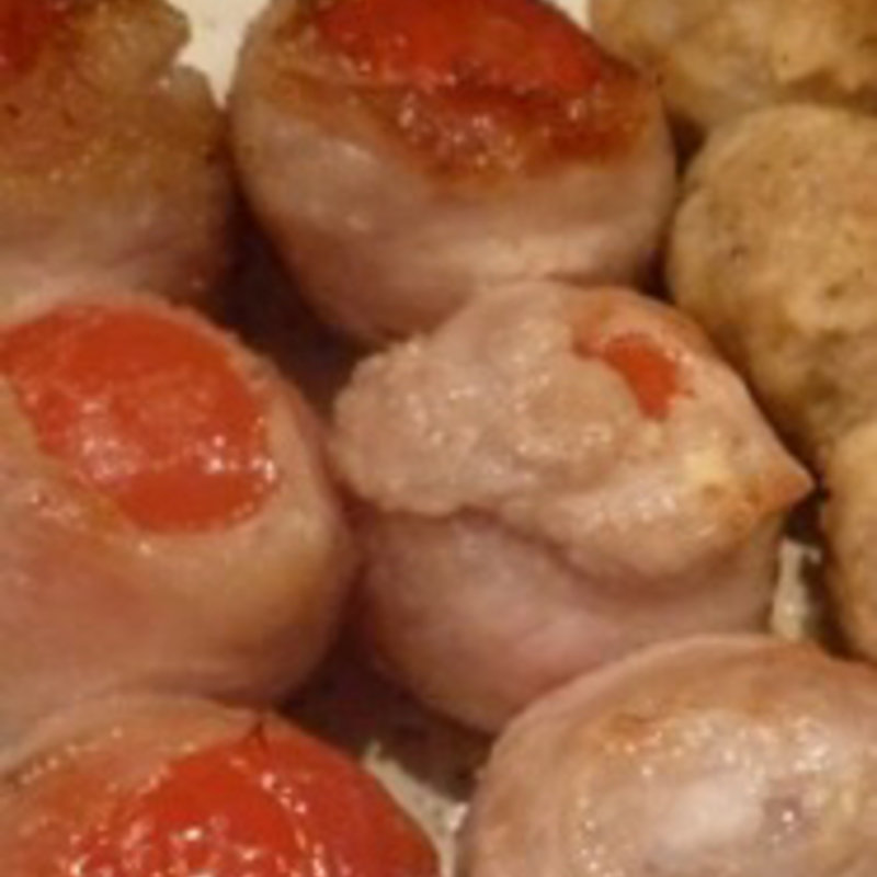 ミニトマト巻(焼きとり・串焼き かめや )