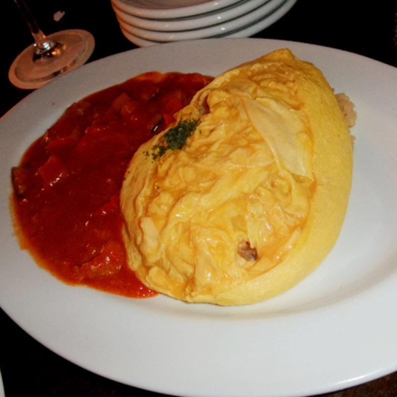 チキンオムライス