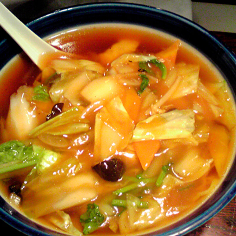 広東麺　(麺飯食堂 ひら匠)