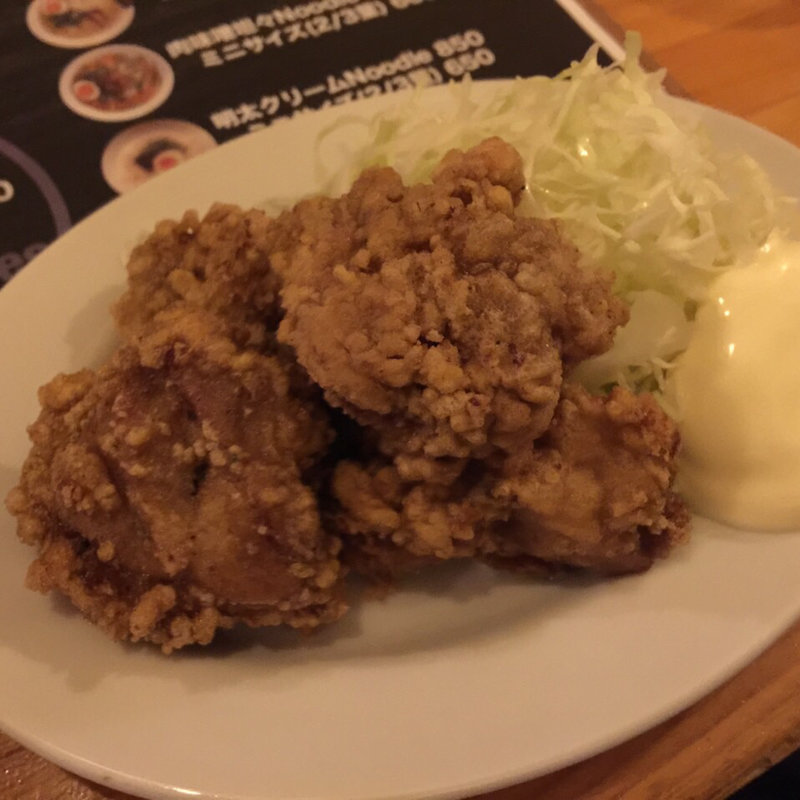 唐揚げラーメン(noodlebars)