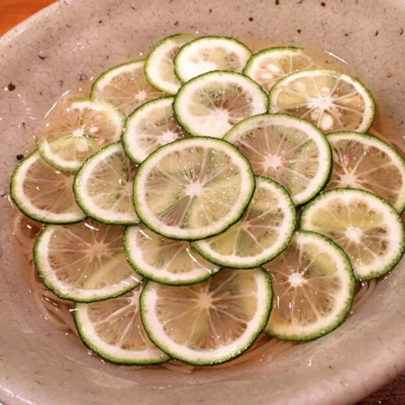 ひやかけすだちそば