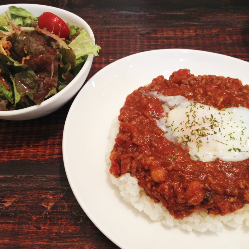 豆のトマトキーマカレー(ヒヨリ＋キッサ )