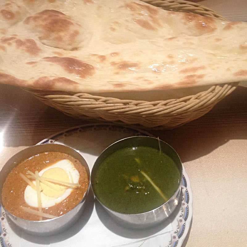 2カレーセット(インド料理 マサラ 大森ベルポート本店)