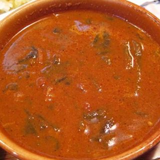 ほうれん草チキンカレー(カレーブースとんがらし)
