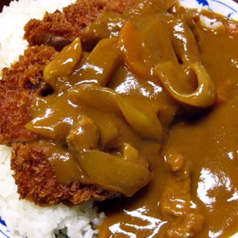 かつカレー(なりこま家)