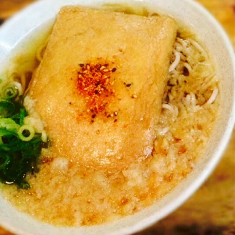 たぬきそば(山陽そば垂水店)