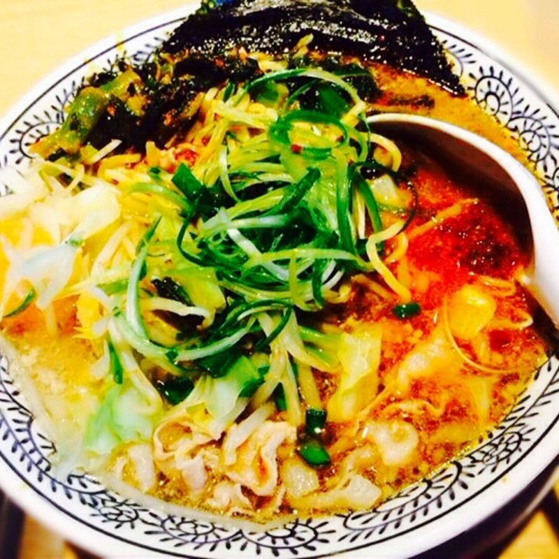 野菜肉そば(丸源ラーメン 垂水名谷店)