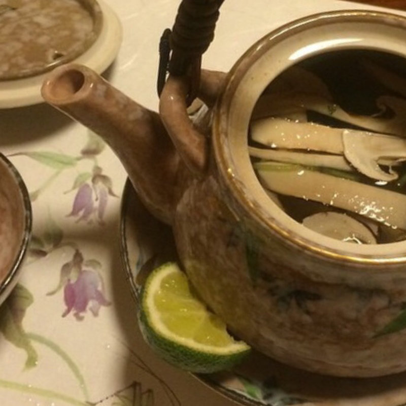 松茸の土瓶蒸し(麻布 富ちゃん)