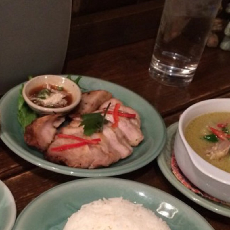 焼き豚のスパイシー焼き(クルン・サイアム 六本木店)