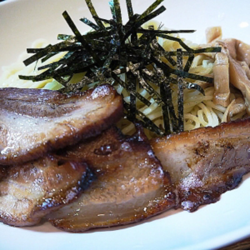 正油肩ロースつけ麺(八雲)