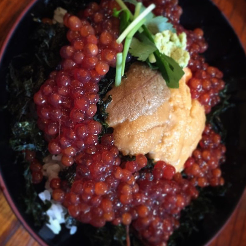 ウニイクラ丼(えぼし本店)