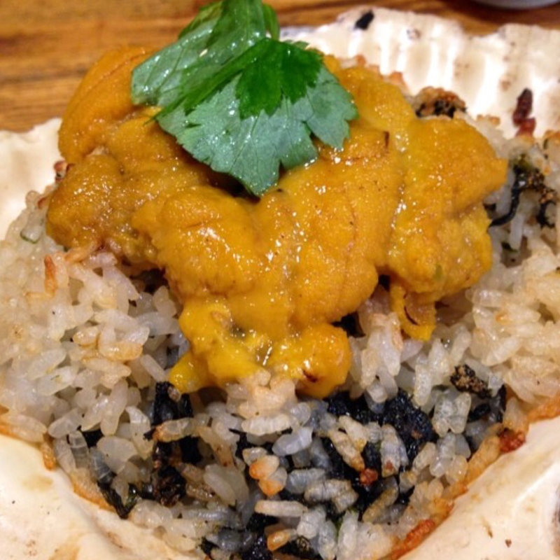 うに磯焼きごはん(えぼし本店)