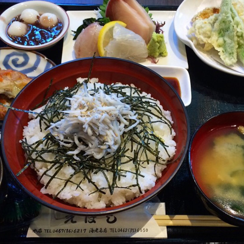 しらす丼定食(えぼし本店)