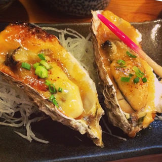 牡蠣の味噌焼き(えぼし本店)