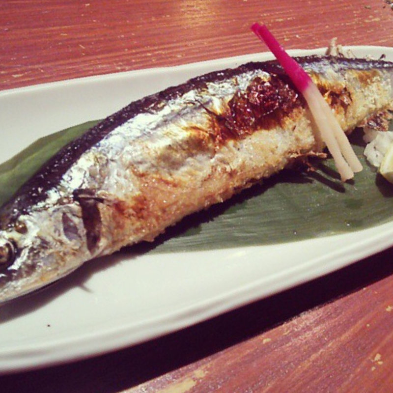 さんまの塩焼き(えぼし本店)