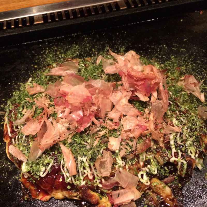 豚肉天お好み焼き(おしお 囲店 )